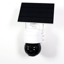 Câmera de Segurança Sem Fio 1080p com Bateria Solar, Visão Noturna, Detecção de Movimento e Dupla Lente