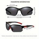 Óculos Fashion Masculino Meio Aro (Semi-Rimless) – Estilo Moderno Unissex (Homem e Mulher)