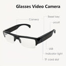 Óculos Câmera 1080P HD – Lente Grande-Angular 65°, Corpo Portátil, Gravação Esportiva, Dirigir, Ciclismo, Moto, Reuniões