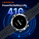 Smartwatch Masculino à Prova d’Água e Choques – Bateria 410mAh, 100+ Modos Esportivos e Apps, 100+ Mostradores