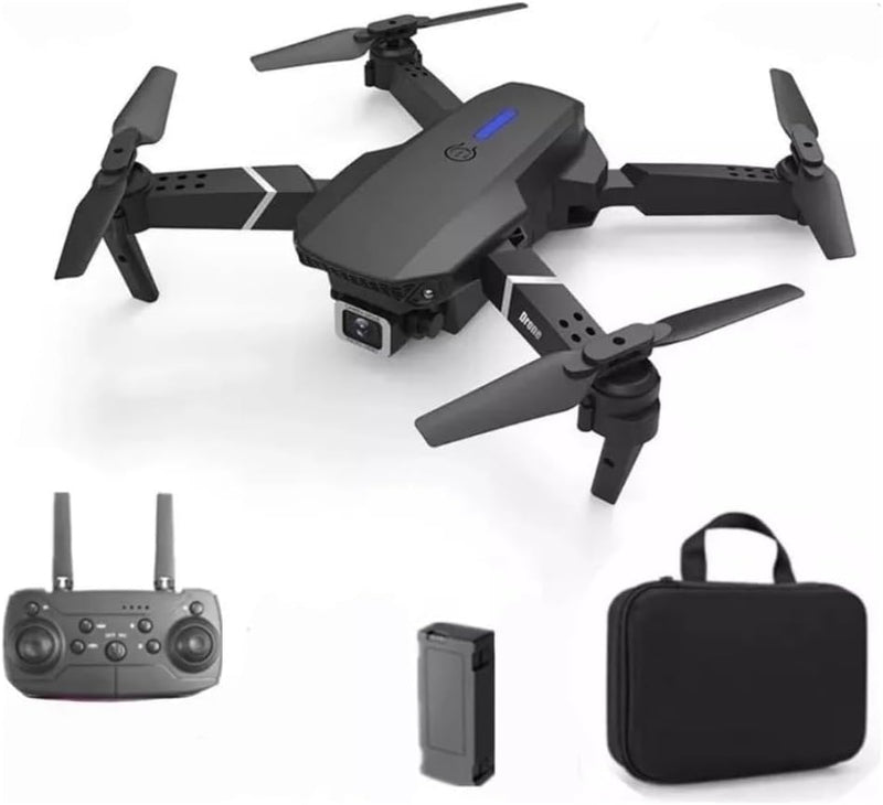 Drone 2025 Pro – WiFi FPV com Câmera 4K/1080P, Grande Angular, Altitude Hold e Design Dobrável