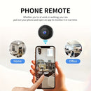 Câmera Wi-Fi Smart Sem Fio 2.4GHz — Recarregável por USB, Monitoramento por App, Para Casa, Pets, Viagens e Aluguéis | Uso Interno e Externo