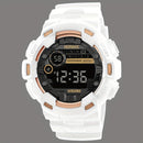 Relógio Masculino Digital LED Grande Esportivo – Alarme, Cronômetro, Prova d’Água (Perfeito Academia e Dia a Dia