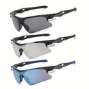 Kit 3 Óculos Masculinos — Anti-Reflexo, Anti-Risco, Leves e Resistentes para Ciclismo, Pesca e Atividades ao Ar Livre