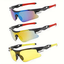 Kit 3 Óculos Masculinos — Anti-Reflexo, Anti-Risco, Leves e Resistentes para Ciclismo, Pesca e Atividades ao Ar Livre