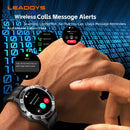 Smartwatch Masculino à Prova d’Água e Choques – Bateria 410mAh, 100+ Modos Esportivos e Apps, 100+ Mostradores