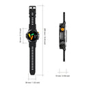 Smartwatch Masculino à Prova d’Água e Choques – Bateria 410mAh, 100+ Modos Esportivos e Apps, 100+ Mostradores