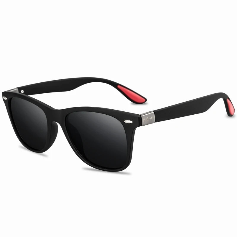Óculos polarizados clássicos para homens e mulheres, óculos de sol quadrados, viagens, pesca, ciclismo, moda