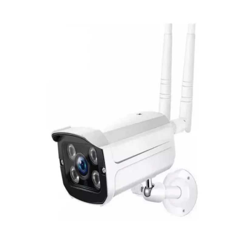 Camera Wireless Wifi Externa 2 Antena 1080p hd Full Dia E Noite