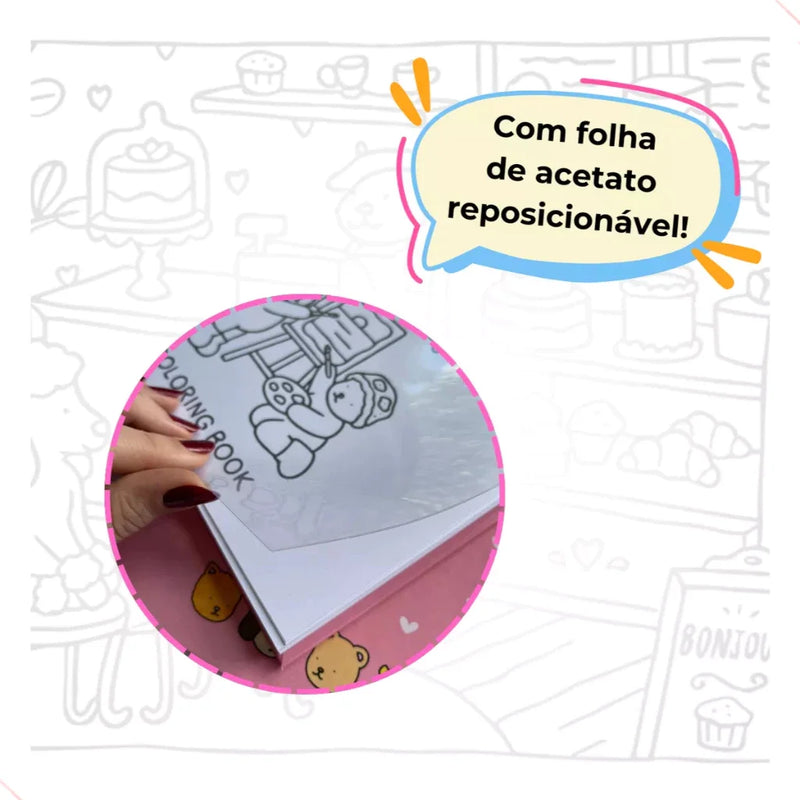 Caderno de Desenho Bobbie Goods – 50 Folhas, Papel 180g – Ideal para Pintura, Desenho e Colorir