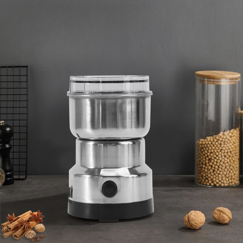 Moedor de Café  Grãos Sementes Elétrico Automático Gourmet Profissional Aço Inoxidável 110V