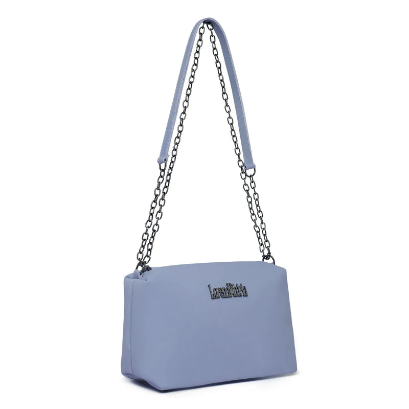 Bolsa Soft Lorena Vitoria Alça Corrente Transversal e de Ombro