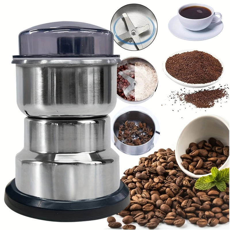 Moedor de Café  Grãos Sementes Elétrico Automático Gourmet Profissional Aço Inoxidável 110V
