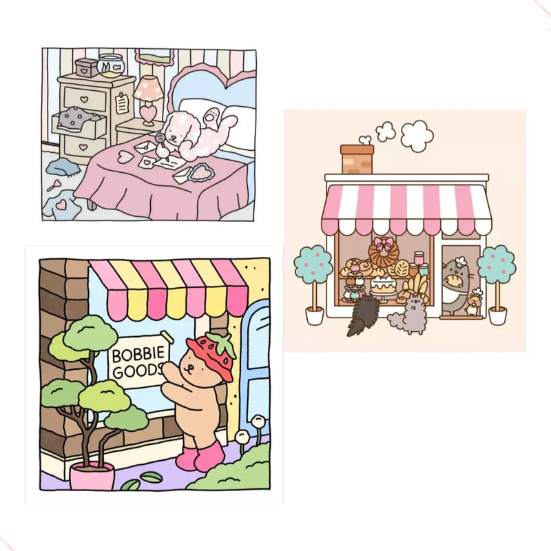 Caderno de Desenho Bobbie Goods – 50 Folhas, Papel 180g – Ideal para Pintura, Desenho e Colorir