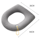 Capa Universal para Assento Sanitário com Estampa de Abóbora – Almofada Macia e Térmica para Banheiro