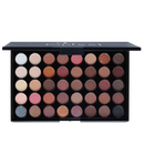 Paleta de Sombras Popfeel 40 Cores – Tons Marrons e Rosados, Longa Duração, Maquiagem Fácil