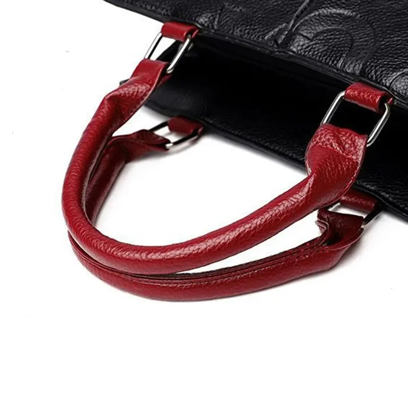 Bolsa Casual de Ombro em Couro PU, Transversal para Mulheres, Design de Luxo e Grande Capacidade para Viagem