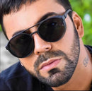 Óculos de Sol Steampunk Retrô Redondo UV400 – Estilo Gótico Clássico Unissex (2 Peças