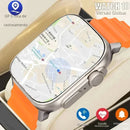 Relógio Inteligente 10 Ultra 49mm – GPS, NFC, BT Call, Música e Carregamento Sem Fio