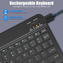 Teclado Bluetooth Universal para iPad e Tablets – Compatível com iPad 7ª a 10ª Geração, Pro, Air, Mini, Samsung e Xiaomi