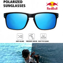 Óculos de Sol Quadrado Polarizado Red Bull Fashion F1 | Unissex com Proteção UV e Acabamento Premium