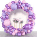 Arco de Balões Branco e Ouro 110 Peças | Kit Completo para Decoração de Festa, Batizado e Aniversário