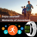 Relógio Inteligente 1.83” Tela HD com Chamada Bluetooth, Monitor Cardíaco e 120+ Modos Esportivos à Prova d’Água