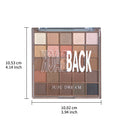 Paleta de Sombras Profissional 25 Cores – Tons Café e Chocolate com Alta Pigmentação, Ideal para Uso Diário e Palco