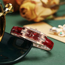 Conjunto 2PCS Relógios Femininos – Estilo Moderno Retangular, Pulseira em Couro, Movimento Quartzo