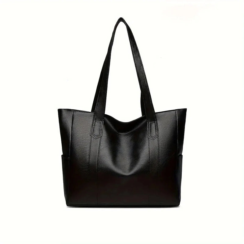 Bolsa Feminina Grande Vintage – Modelo Retrô Vegano para Uso Diário