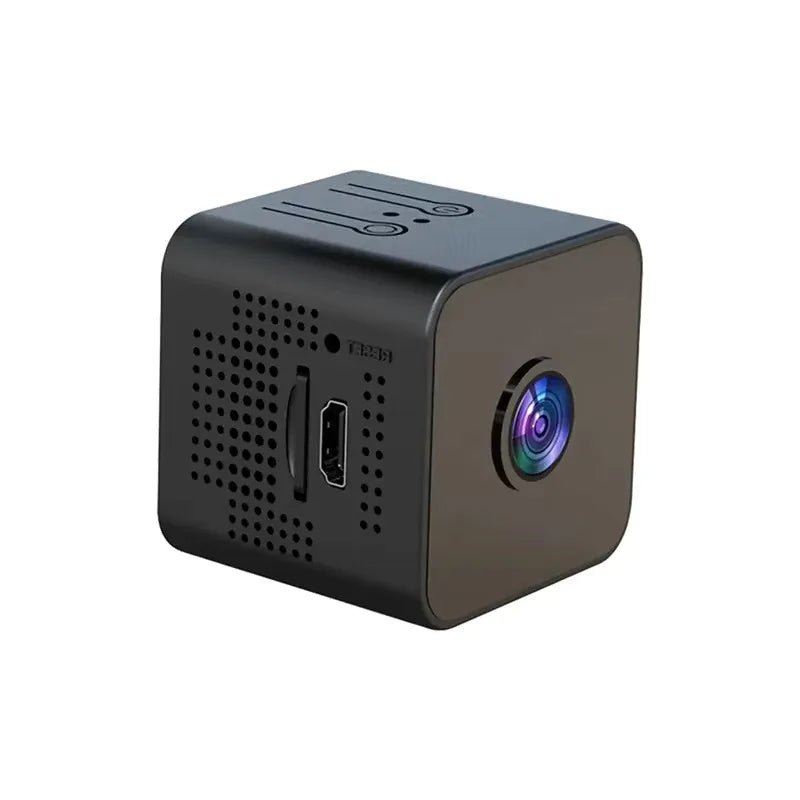 Câmera Mini X6 Wi-Fi 1080P – Segurança Sem Fio com Visão Noturna e Bateria Integrada