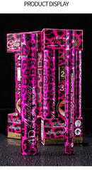 Kit Maquiagem para Olhos com Lápis Delineador Líquido e Máscara 4D Waterproof – Lápis de Sobrancelha e Eye Liner Profissional