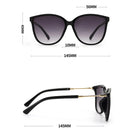 Óculos de Sol Feminino Vintage Cat Eye – Estilo Retrô, Design Elegante e Proteção UV