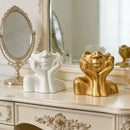 Face-Shaped Pencil Holder Human Body Art Stationery Desktop Organizer Home Room Decoration Ornaments