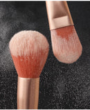 Paleta de Sombras POPFEEL com 40 Cores e 8 Pincéis – Alta Pigmentação, Acabamento Fosco e Brilhante de Longa Duração