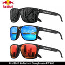 Óculos de Sol Quadrado Polarizado Red Bull Fashion F1 | Unissex com Proteção UV e Acabamento Premium