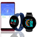 Relógio Smart Bracelet Circular com Display Colorido – Modos Esportivos, Lembretes de Mensagens, Chamadas e Funções Inteligentes