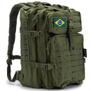 Mochila Tática Multicamadas 50L Impermeável – Grande Capacidade para Acampamento, Caminhada e Trekking