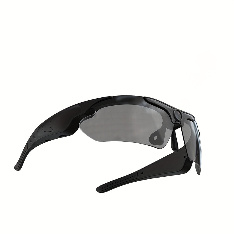 Óculos Inteligentes 1080P Ultra HD – Gravação em Vídeo, Auto Foco, Lentes Anti-Reflexo, Leve e Durável para Esportes e Aventura