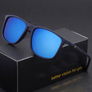 Óculos Masculino Quadrado Clássico Armação Preta – Leve, Confortável e Elegante (Perfeito para Presente)