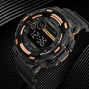 Relógio Masculino Digital LED Grande Esportivo – Alarme, Cronômetro, Prova d’Água (Perfeito Academia e Dia a Dia