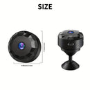 Câmera Wi-Fi Smart Sem Fio 2.4GHz — Recarregável por USB, Monitoramento por App, Para Casa, Pets, Viagens e Aluguéis | Uso Interno e Externo