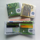 Carteira Unissex de Couro Sintético com Estampa Exclusiva – Compacta e Estilosa