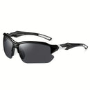 Óculos Fashion Masculino Meio Aro (Semi-Rimless) – Estilo Moderno Unissex (Homem e Mulher)