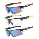 Kit 3 Óculos Masculinos — Anti-Reflexo, Anti-Risco, Leves e Resistentes para Ciclismo, Pesca e Atividades ao Ar Livre